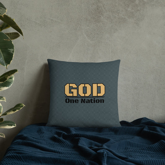 One Nation under God Throw Pillow