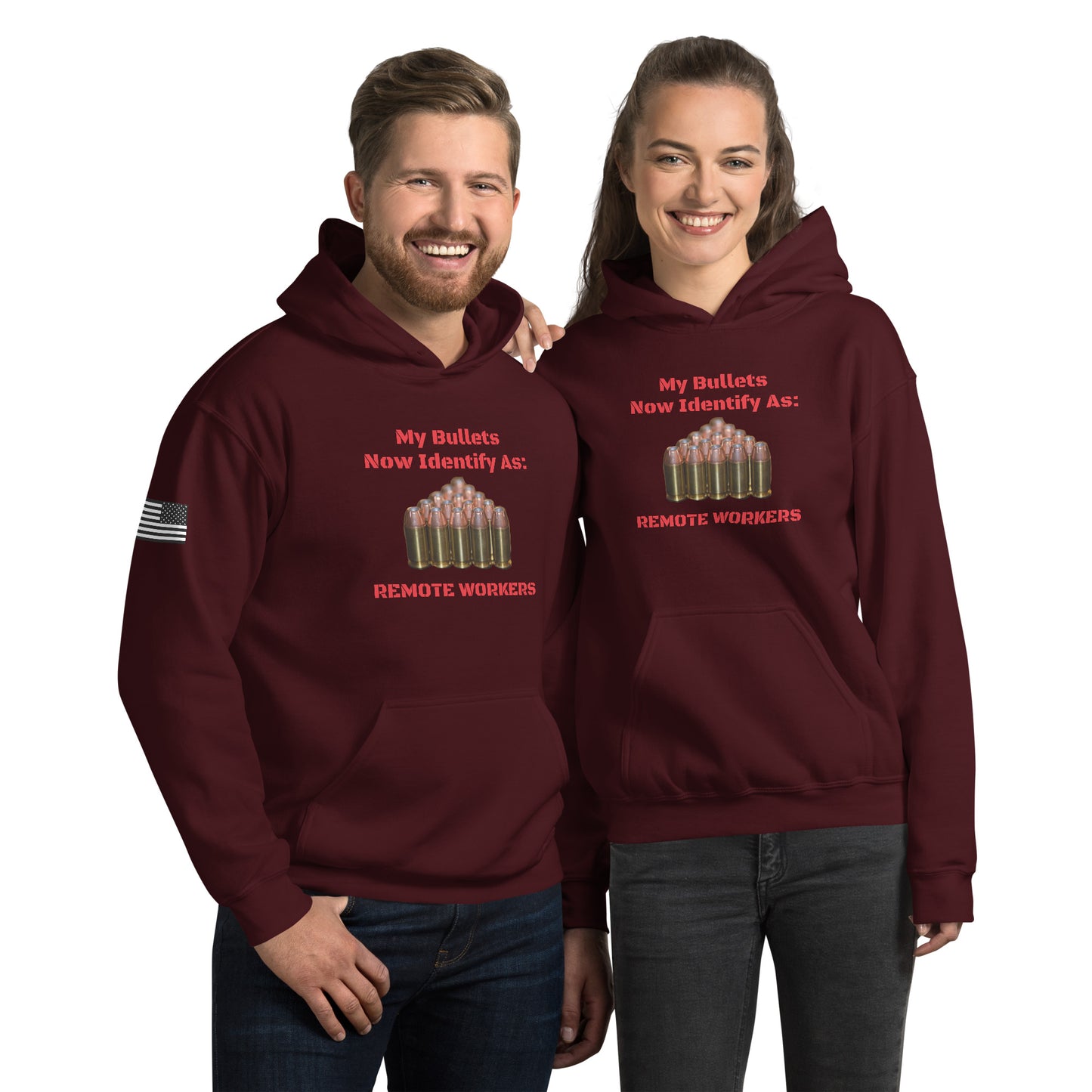 Remote Workers Unisex Hoodie